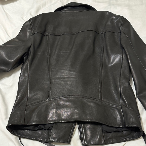 All saints Leather Jacket - Picture 6 of 6